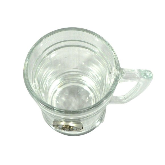 Beverage Mug Barware Pewter Golf Emblem Raised Medallion - Picture 8 of 9